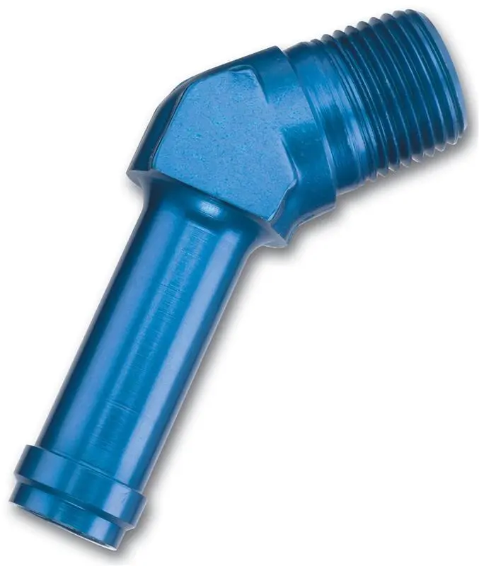 Russell Performance -8 An 45 Degree 3/8In Pipe To 1/2In Tube Adapter 1
