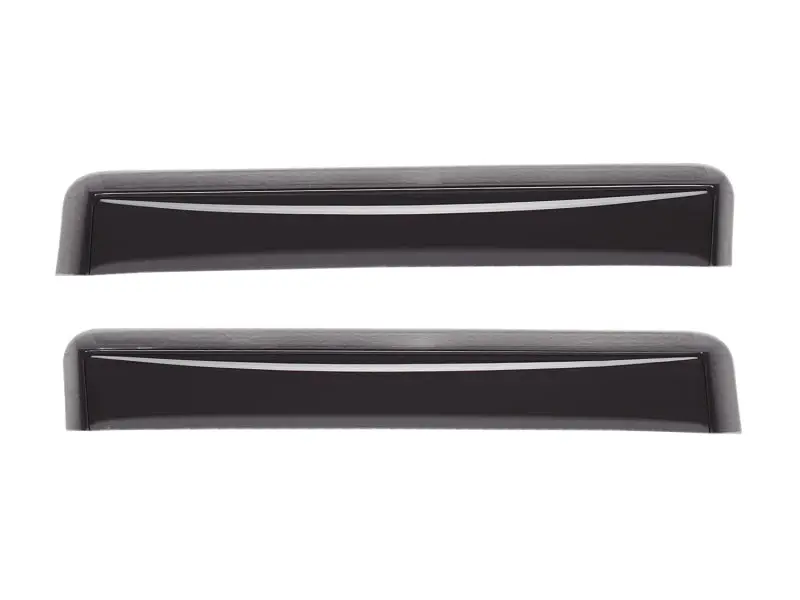 Weathertech 19-23 Gmc/Chevrolet Sierra / Silverado 1500 Cc Rear Side Window Deflectors - Dark Tint 1