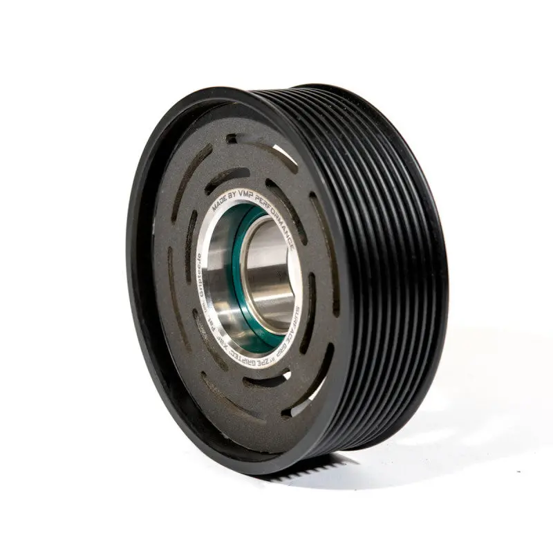 Vmp Performance 2011-2017 Mustang/Ford F-150 Supercharger A/C Clutch Pulley 10-Rib With Griptec 2