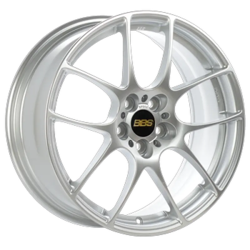 Bbs Rf 18X9 5X120 Et47 Pfs Diamond Silver Wheel -82Mm Pfs/Clip Req 1