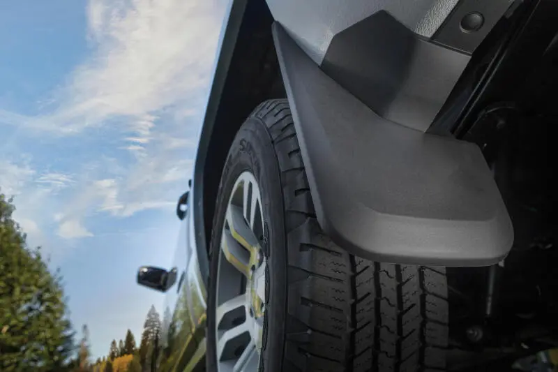 Husky Liners 21-25 Chevrolet Suburban (W/ Power Running Boards) Front And Rear Mud Guards - Black 2