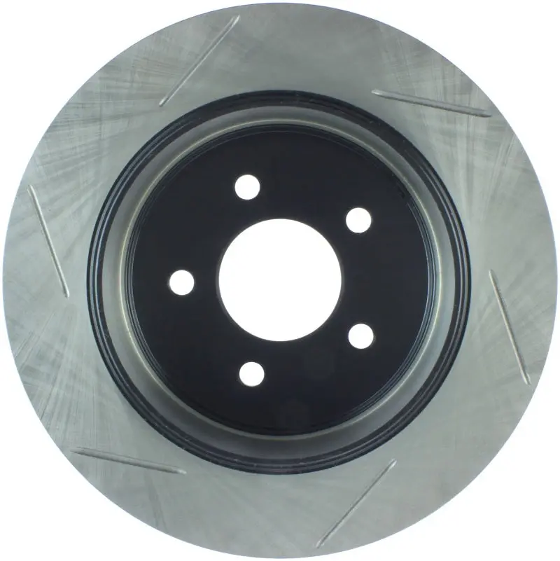 Stoptech Power Slot 2003-2008 Ford Crown Victoria/Grand Marquis Rear Left Slotted Rotor 2