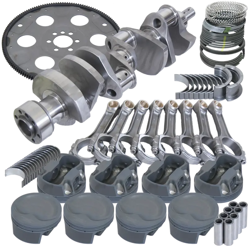 Eagle Chevy 350 1Pc 3.750In Crank 6.000In I-Beam Rod 4.060In Pistons 153 Tooth Fp Balanced Assembly 1