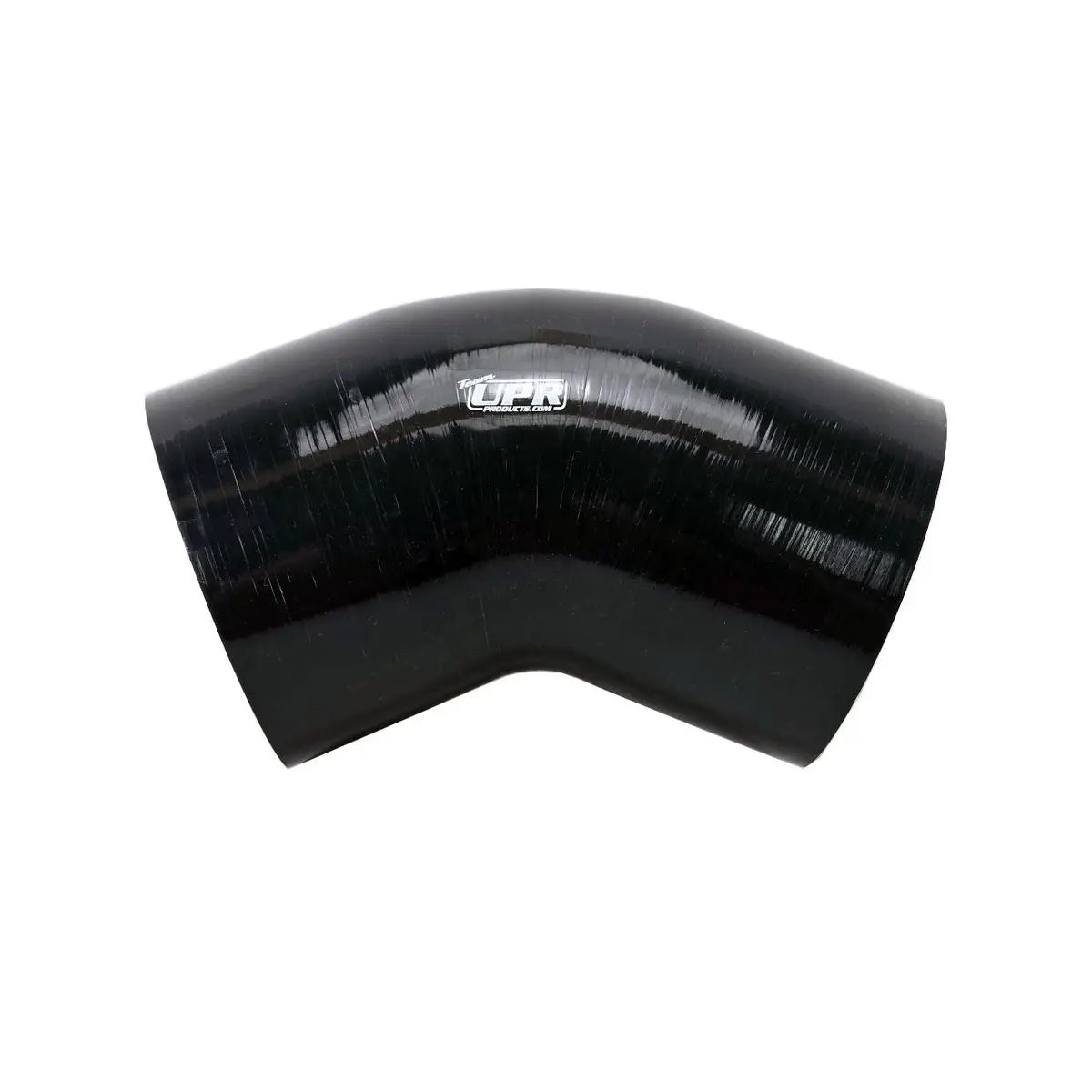 Upr Silicone 45 Elbow Coupler 4.00 -Black 1