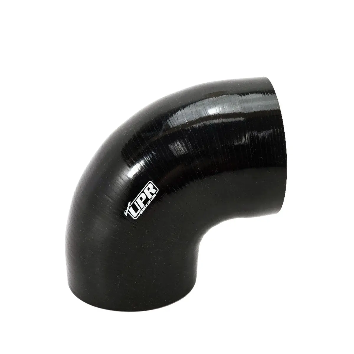 Upr Silicone 90 Elbow Coupler 4.00 -Black 1