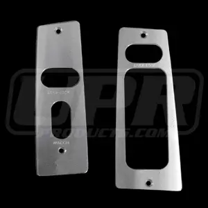 Upr 1987-1993 Ford Mustang Hardtop Switch Plate Stang Logo Shift Knob - Polished 1