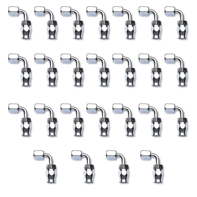 Russell Performance -6 An Endura Pwerflex Power Steering 90 Degree Hose Ends(25 Pcs.) 2