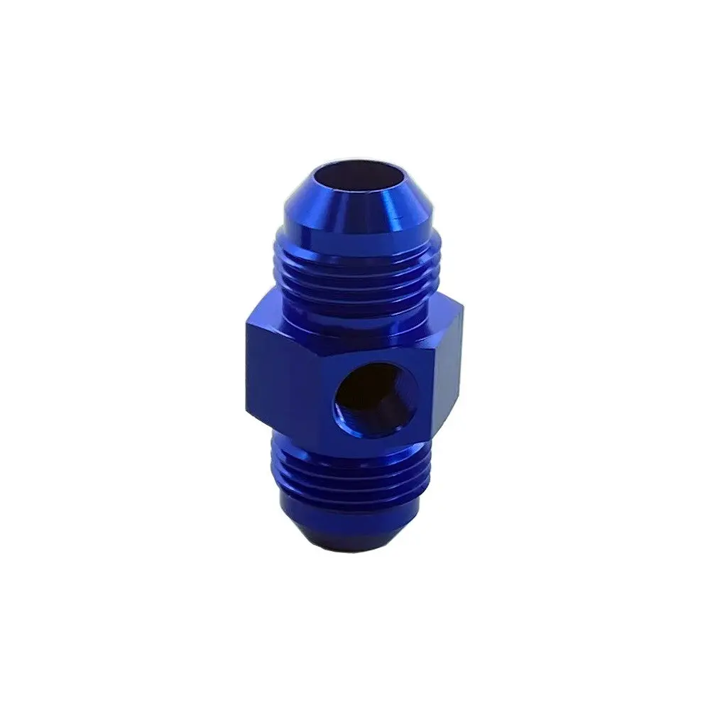 Upr Union Flare Male To Male 9An W/ 1/8 Npt Port 1