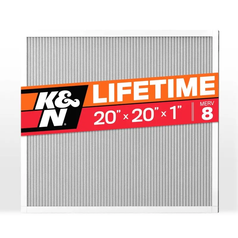 K&N Hvac Filter 20 X 20 X 1 Merv 8 1