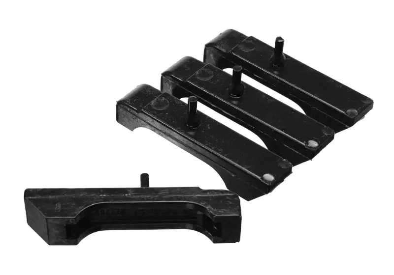 Energy Suspension Gm Sbc Black Radiator Isolator Pad Set - 3 Row 1