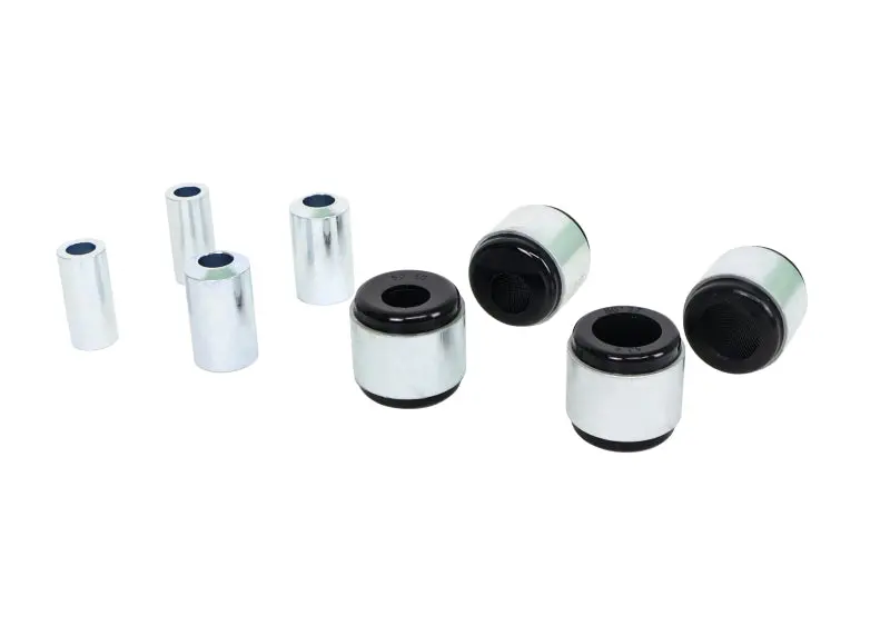 Whiteline 2021-2025 Ford Mustang Mach-E Fixed Rear Control Arm Upper - Inner & Outer Bushing Kit 1