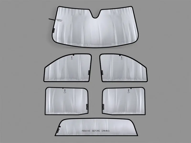 Weathertech 2014+ Chevrolet Silverado 1500 Crew Cab Techshade Full Vehicle Kit 1