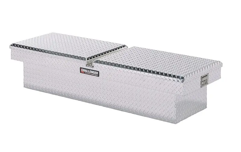 Lund 04-10 Chevy Colorado Ext. Cab (All Beds Gull-Wing Crossover) Challenger Tool Box - Brite 1