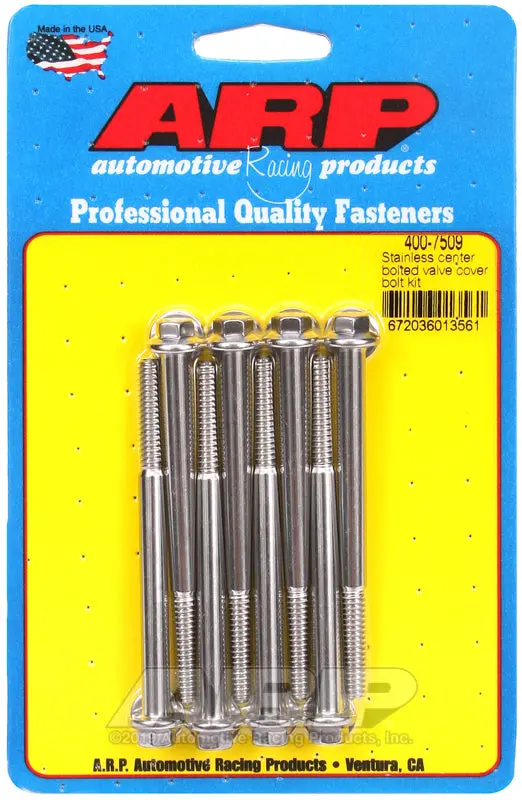 Arp Ss Center Bolted Valve Cover Bolt Kit 1