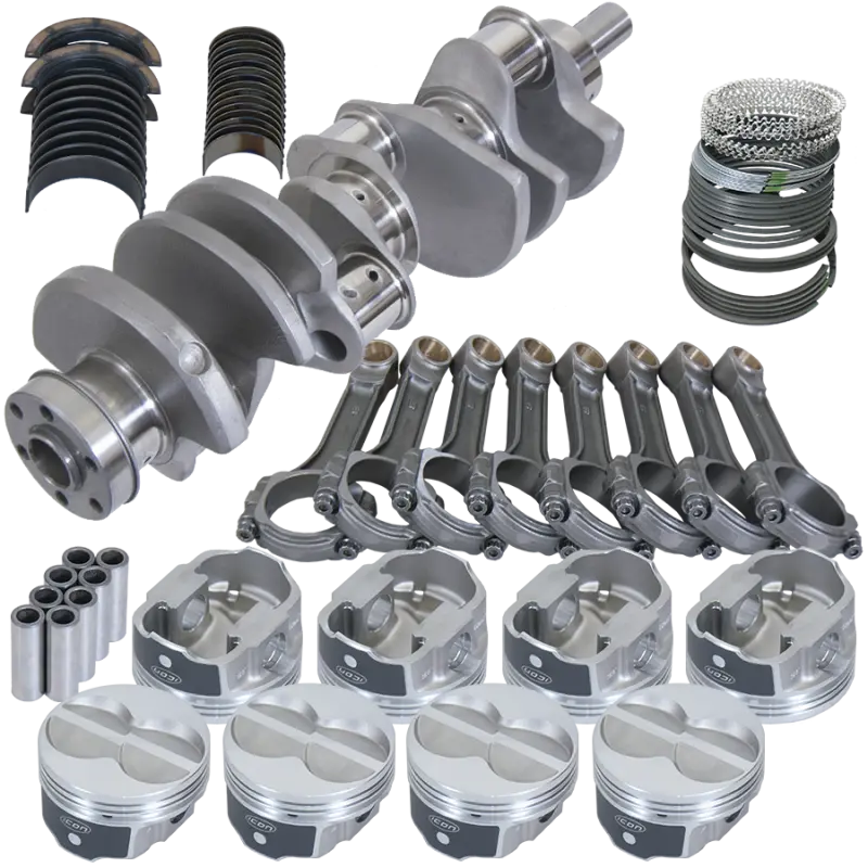 Eagle Ford 351W 4.000In Crank 6.200In I-Beam Rods -11Cc Flat Top 4.030In Pistons Rotating Assembly 1