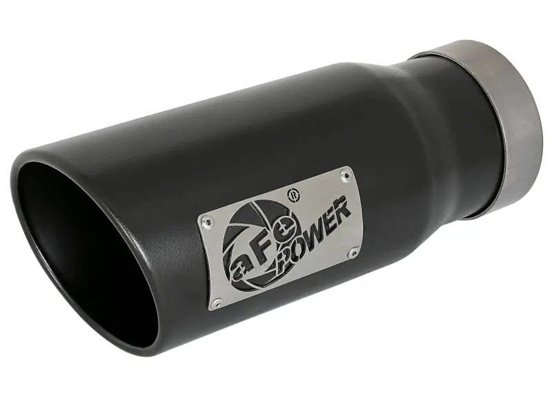 Afe Mach Force-Xp Universal Exhaust Tip 4 In Inlet X 5 In Outlet X 12 In L 1