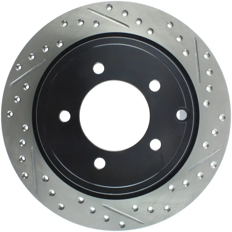 Stoptech Slotted & Drilled Sport Brake Rotor 1
