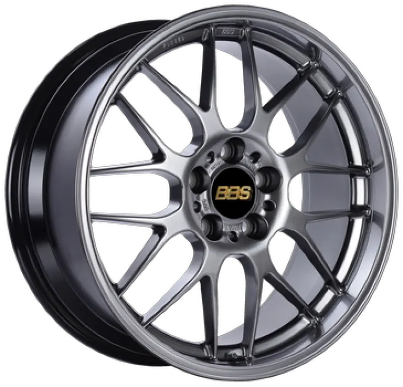 Bbs Rg-R 17X7.5 5X100 Et35 Pfs Diamond Black Wheel -82Mm Pfs/Clip Req 1