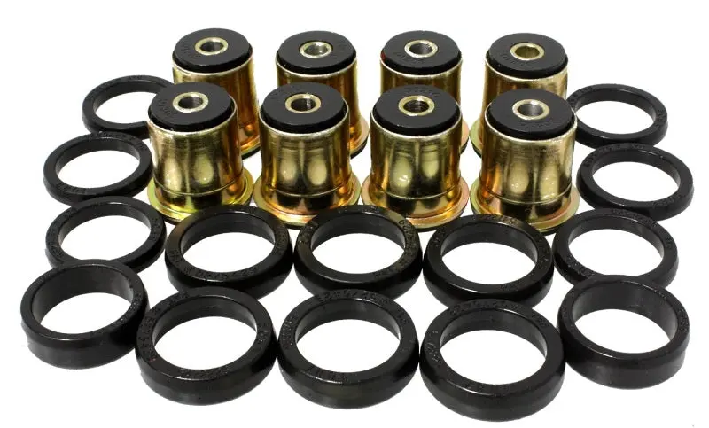 Energy Suspension Gm Black Rear End Control Arm Bushng Set W/ Thrust Washer 2