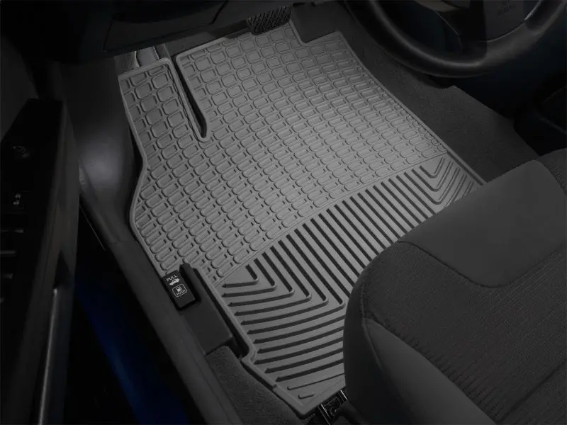 Weathertech 14-16 Jeep Wrangler Rear Rubber Mats - Grey 2