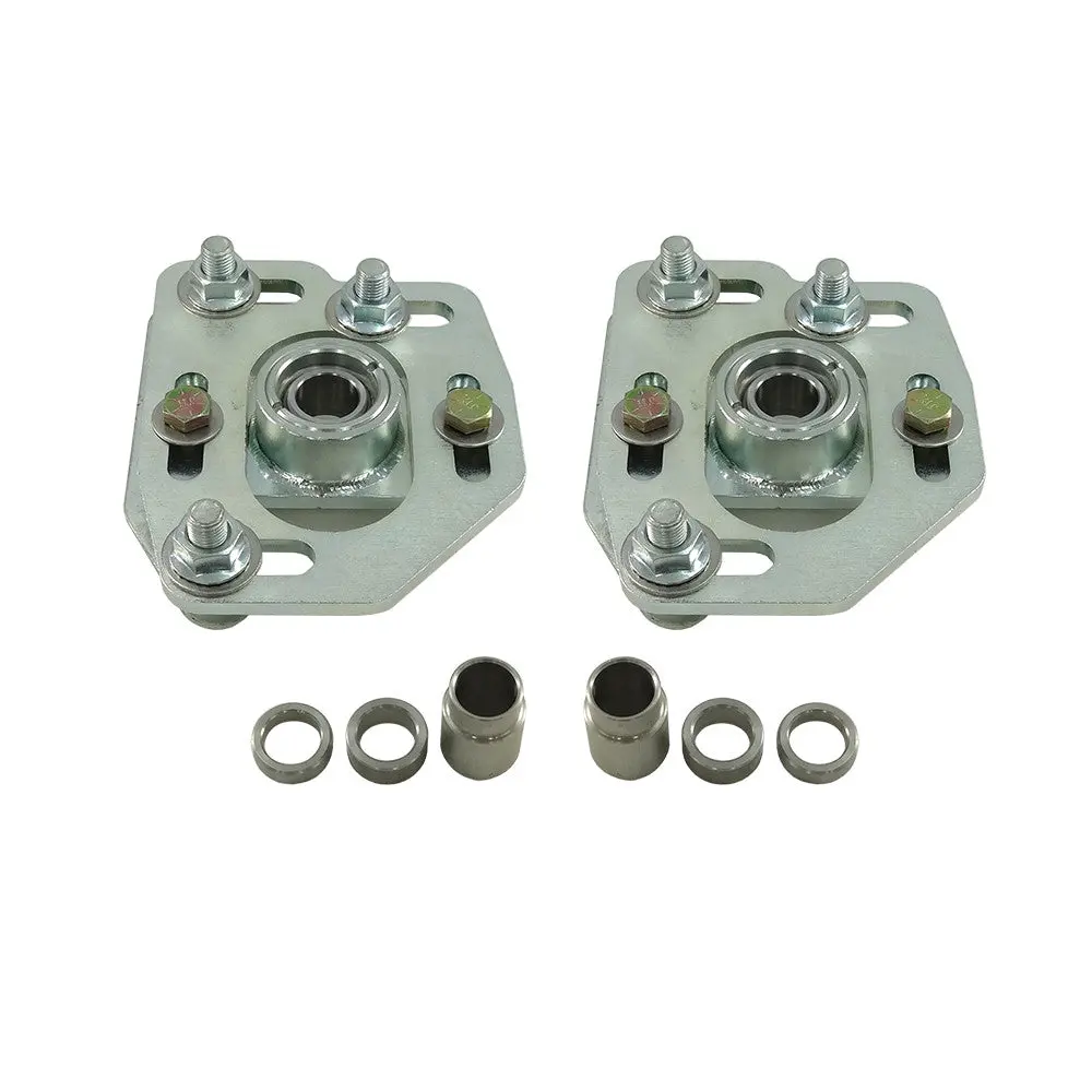 Upr 1990-1993 Ford Mustang Caster Camber Plates-Steel 1