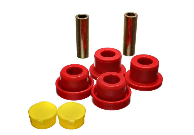 Energy Suspension 99-04 Ford F-350 2Wd Red Radius/Strut Arm Bushing Set 1