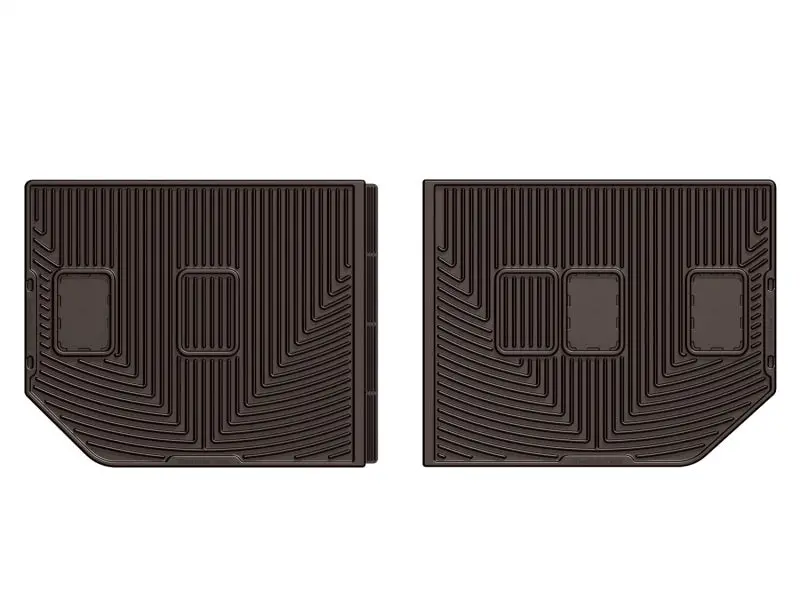 Weathertech 2007-2010 Cadillac Esv Rear Rubber Mats - Cocoa 2