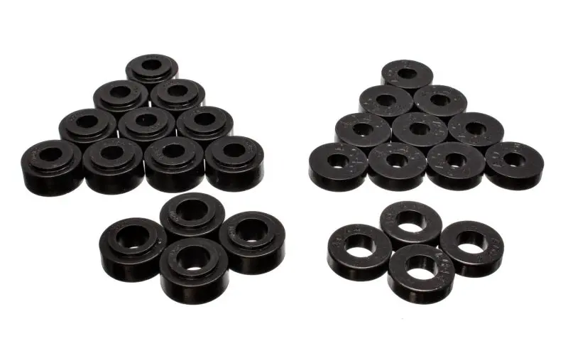Energy Suspension Body Mounts - Black 1