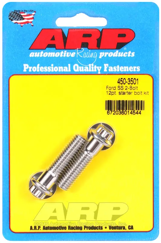 Arp Ford Ss 2-Bolt 12Pt Starter Bolt Kit 1