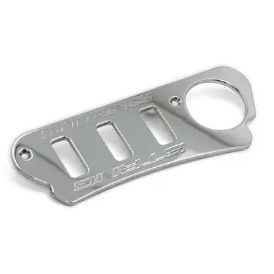Upr 1994-1998 Ford Mustang Billet Ashtray Switch Plate Stang - Polished 1