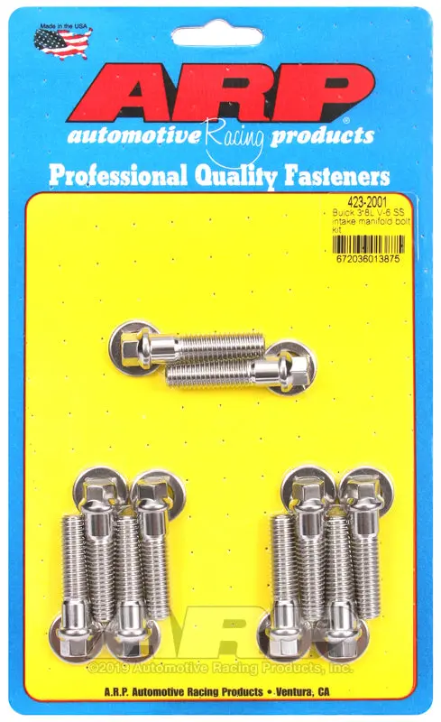 Arp Buick 3.8L V-6 Ss Intake Manifold Bolt Kit 1