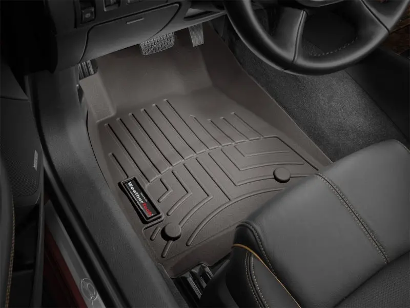 Weathertech 14+ Chevy Silverado 1500 Regular Cab Front Floorliner - Cocoa 1