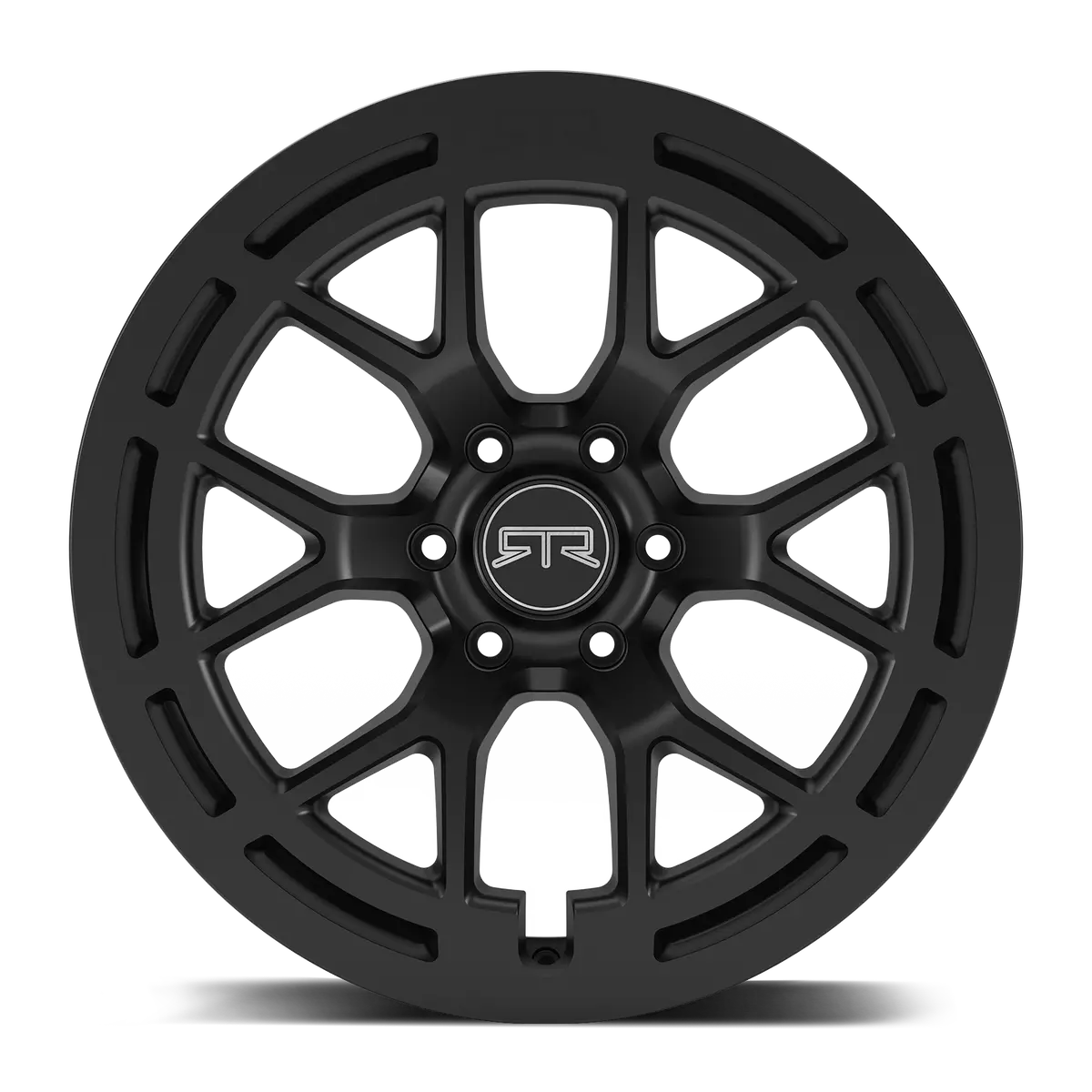 Rtr Tech 6 Satin Black Wheel - 17X9; 6X135; 18Mm Offset - 2015-2022 Ford F-150 2