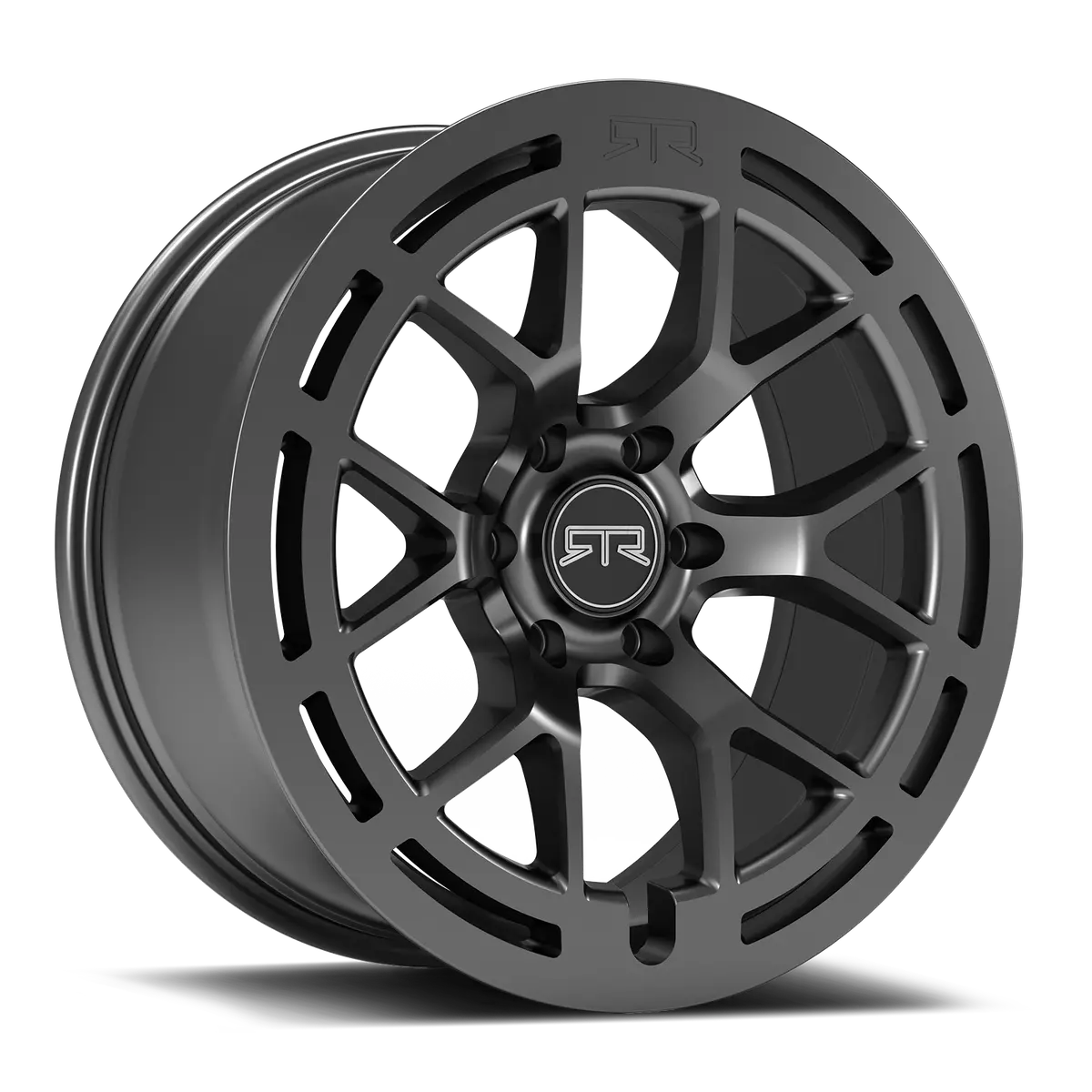 Rtr Tech 6 Satin Charcoal Wheel - 17X9; 6X139.7; 30Mm Offset - 2019-2022 Ford Ranger / 2021-2026 Ford Bronco 1