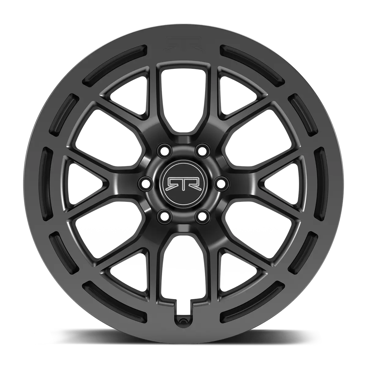 Rtr Tech 6 Satin Charcoal Wheel - 17X9; 6X139.7; 30Mm Offset - 2019-2022 Ford Ranger / 2021-2026 Ford Bronco 2