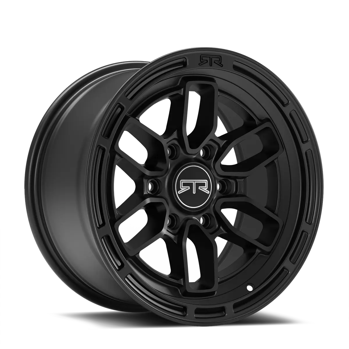 Rtr Evo 6 Satin Black Wheel - 17X9; 6X139.7; 30Mm - 2019-2022 Ford Ranger / 2021-2026 Ford Bronco 1