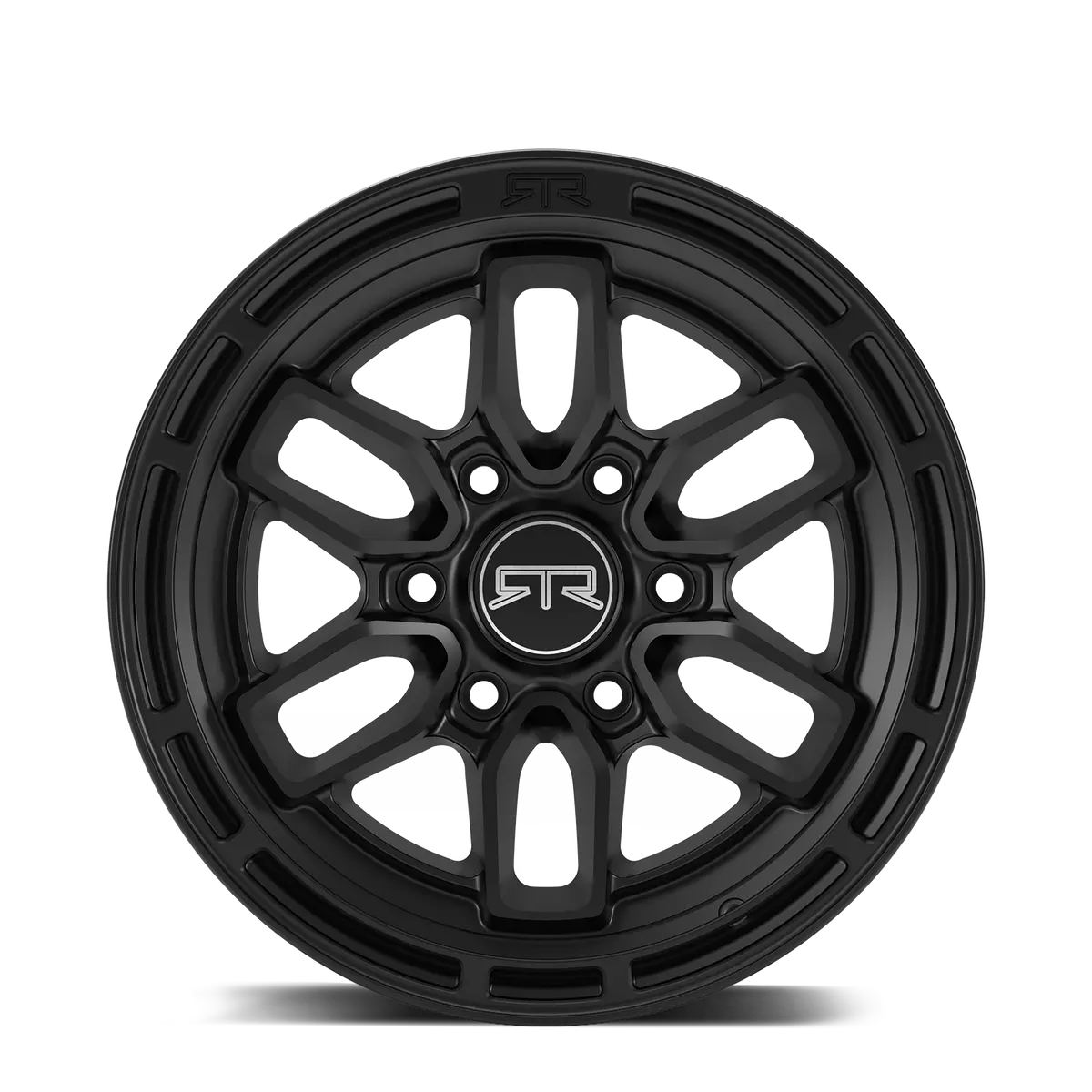 Rtr Evo 6 Satin Black Wheel - 18X9; 6X139.7; 0Mm - 2019-2022 Ford Ranger / 2021-2026 Ford Bronco 2