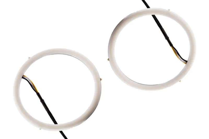 Diode Dynamics Halo Lights Led 110Mm - Red (Pair) 1