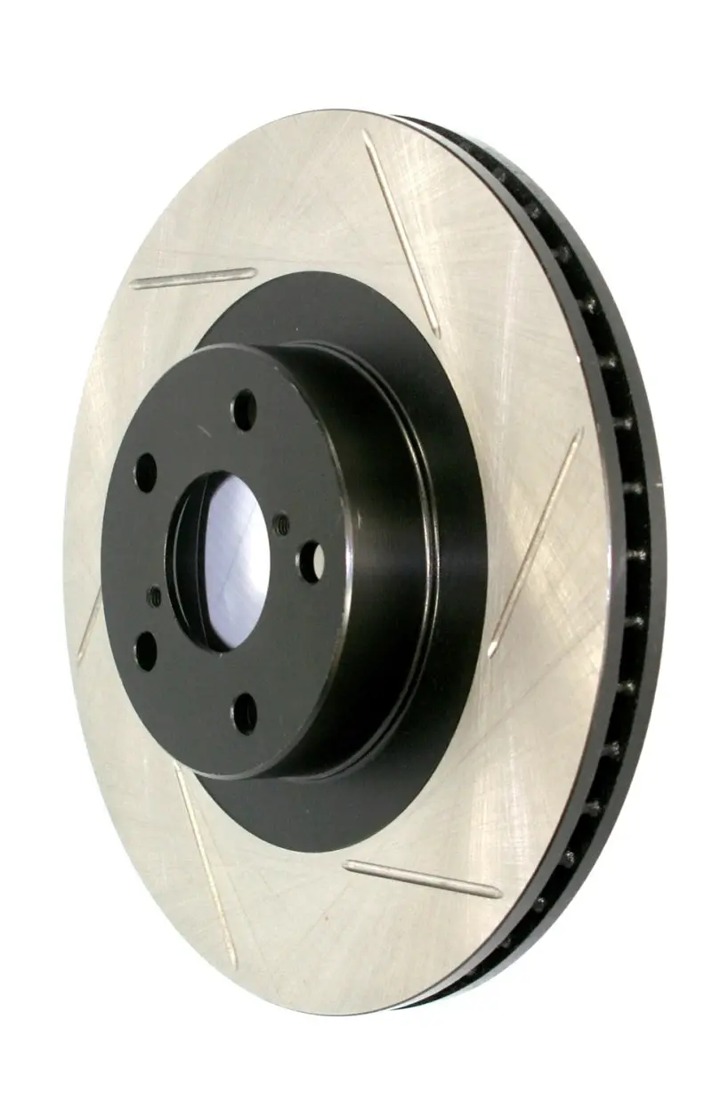 Stoptech Power Slot 2006-2007 Chrysler 300 Srt-8 Rear Right Slotted Rotor 1