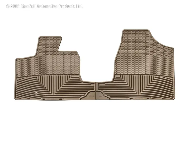Weathertech 08+ Chrysler Town & Country Front Rubber Mats - Tan 2