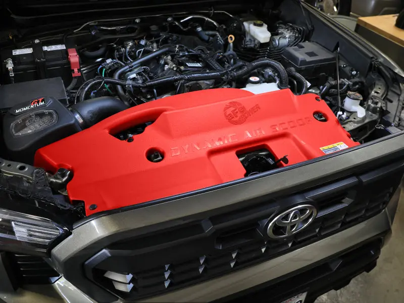 Afe Power Red Edition Dynamic Air Scoop Xl For Intake Kits 50-70119D And 50-70119R 2