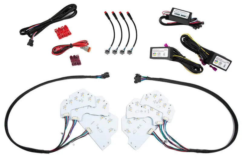 Diode Dynamics 18-23 Ford Mustang Rgbw Drl Led Boards 1