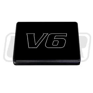 Upr 1998-2004 Fuse Box Cover V6 Logo- Black 1