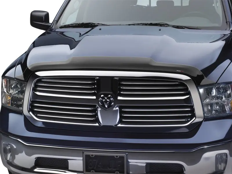 Weathertech 2019+ Dodge Ram 1500 Stone And Bug Deflector - Dark Smoke 1