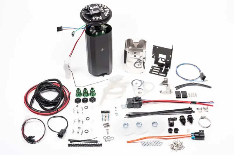 Radium Nissan R32 Gt-R Fuel Hanger Surge Tank Walbro Or Aem 50-1200 - Pumps Not Included 1