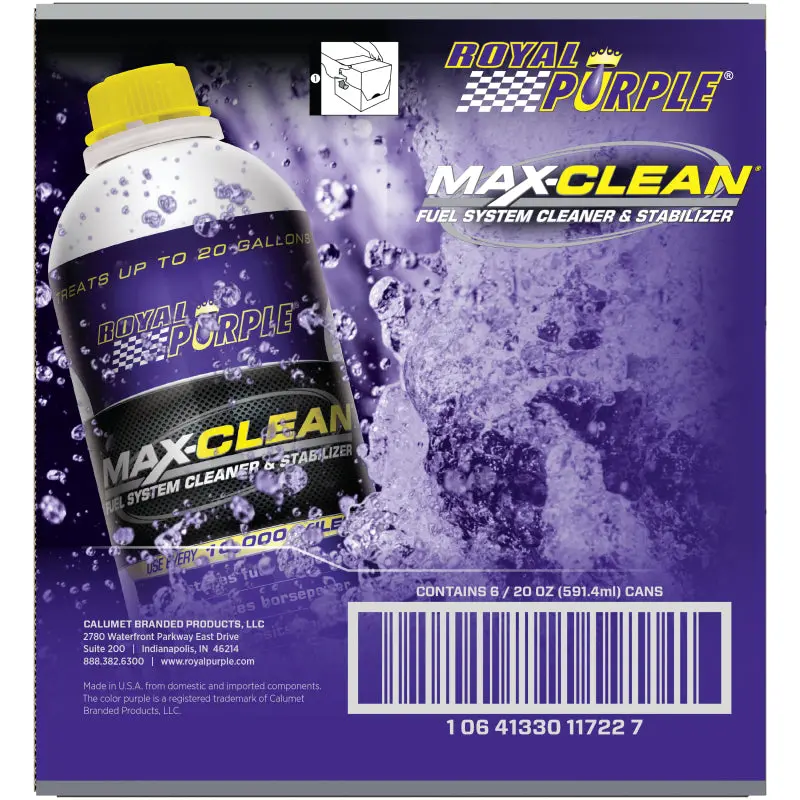 Royal Purple Max-Clean Fuel System Cleaner & Stabilizer - 20Oz 1