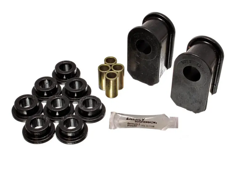 Energy Suspension Ford F100/150/250 Blk Fr & Rr A Style 1In Dia Sway Bar 3-1/2In Tall Bushing Sets 1