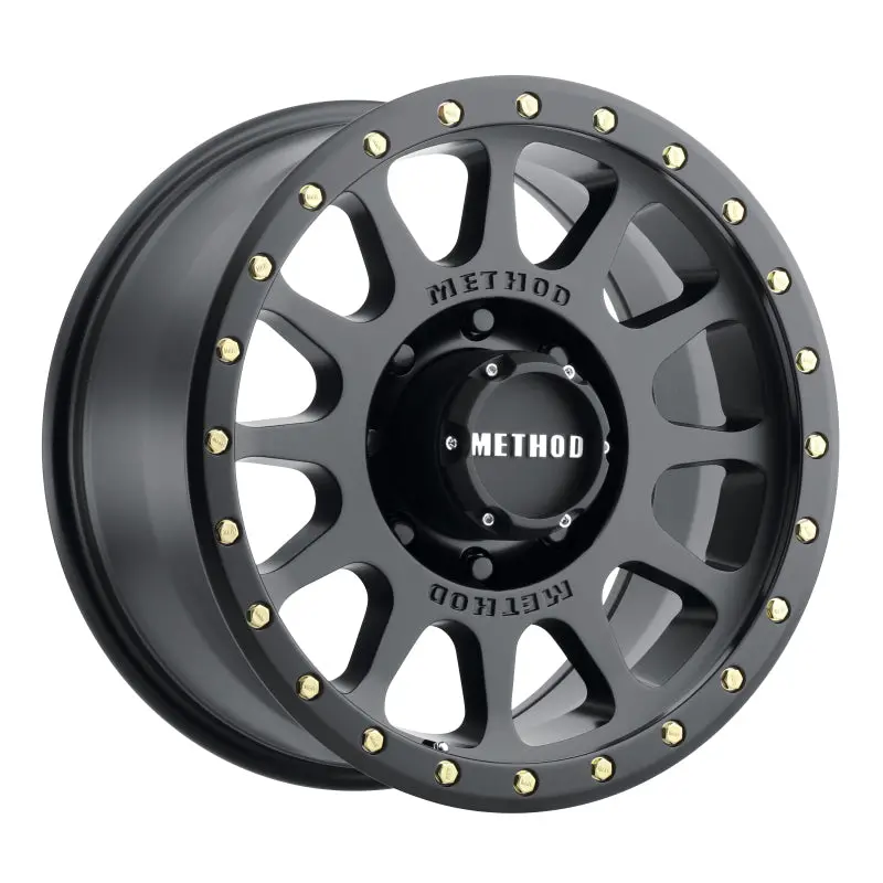 Method Mr305 Nv 18X9 -12Mm Offset 8X6.5 130.81Mm Cb Matte Black Wheel 1