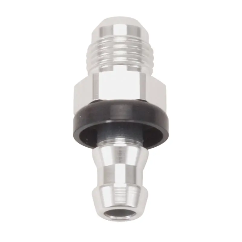 Russell Performance -6 An Male To 3/8In Barb (Clear Anodized Finish) 1