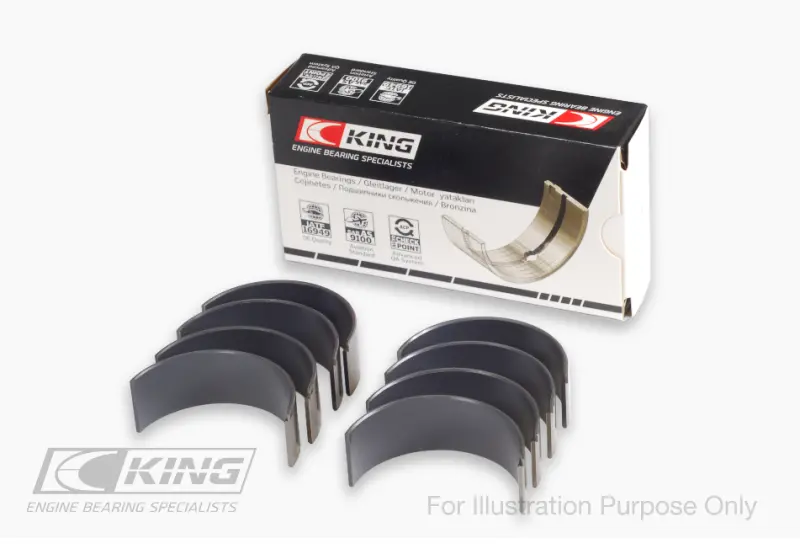King Engine Bearings Subaru Ej20/Ej22/Ej25 (Incl. Turbo) (Size 0.25) Connecting Rod Bearing Set 1
